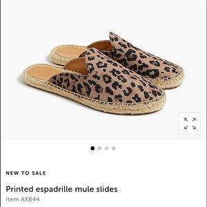 NIB J Crew mules